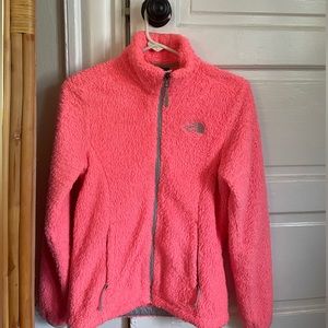 Pink North Face Fleece Jacket